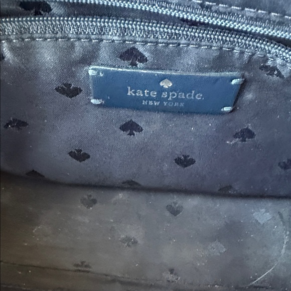Kate Spade NY Link Camera Bag Blue Multi Saffiano PVC w/Matching Card Holder - Picture 12 of 16